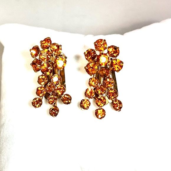 La Rel Vintage Rhinestone Necklace Earring Set - Picture 8 of 11